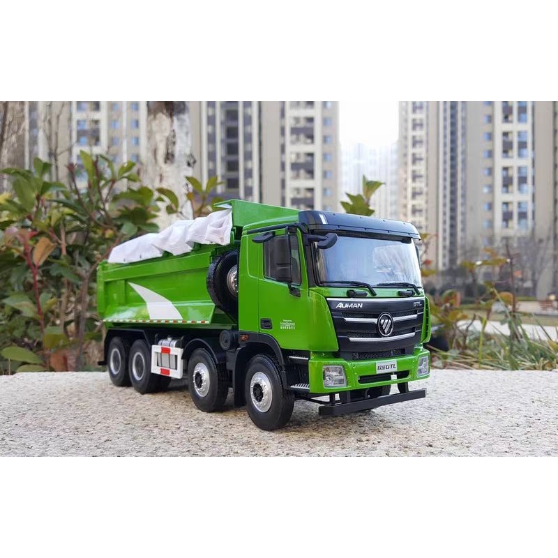 Xe mô hình xe tải Ben Foton Auman hợp kim 1:24