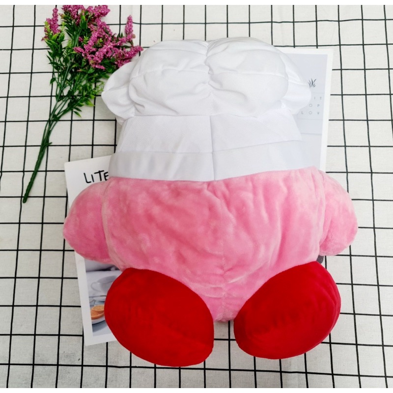 Gấu bông PKM Poke mon Kirby đầu bếp 35-40cm