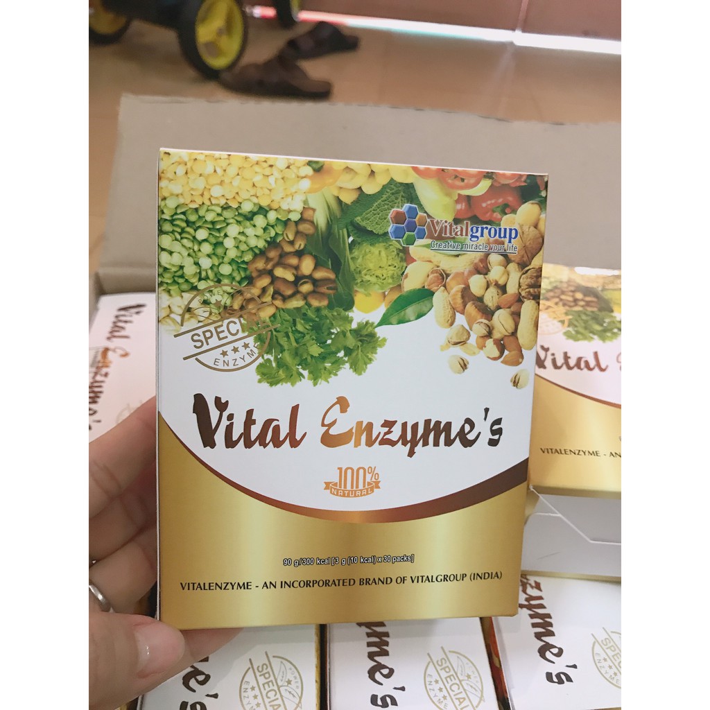 Vital enzymes chính hãng chất lượng date mới