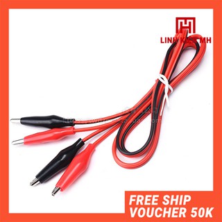 Dây Nối 2 Đầu Kẹp Cá Sấu 100 cm