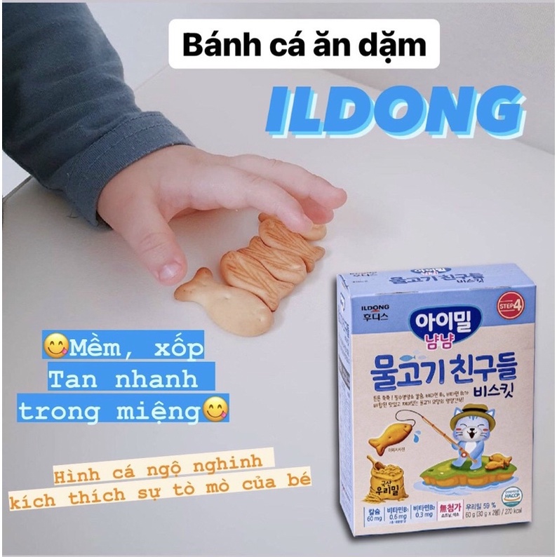 BÁNH CÁ ĂN DẶM ILDONG