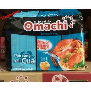 Mì tôm Omachi,lốc 5 gói x 85g