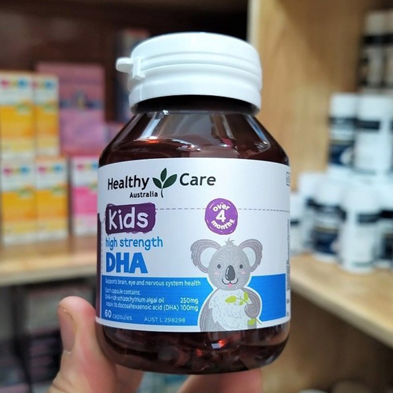 Viên Uống Healthy Care Kids DHA 60 Viên Của Úc Chính Hãng