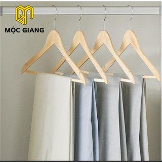 Móc Gỗ Treo Quần Áo Combo 5 Cái