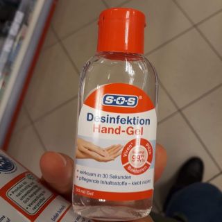 Nước rửa tay khô sos desinfektion - hand- gel