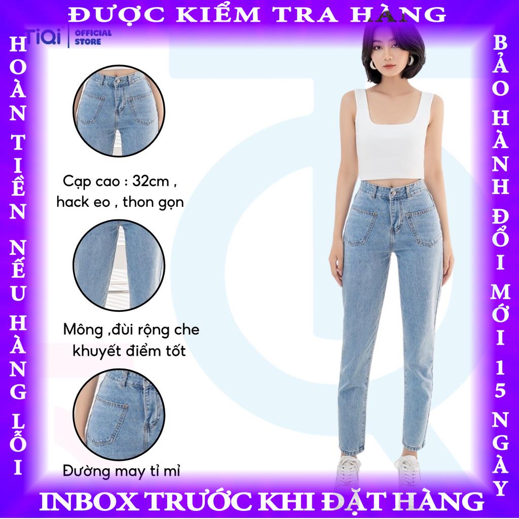 Quần jean baggy túi kiểu TiQi Jeans B1-167 baybay