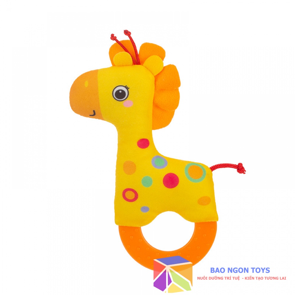 ĐỒ CHƠI XÚC XẮC GẤU BÔNG KÈM GẶP NƯỚU GIÚP BÉ PHÁT TRIỂN GIÁC QUAN VÀ KHẢ NĂNG CẦM NẮM - BAO NGON TOYS - DV62