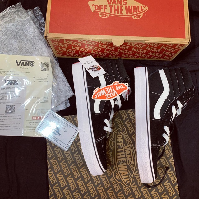 Giày thể thao VANS sk8 đen