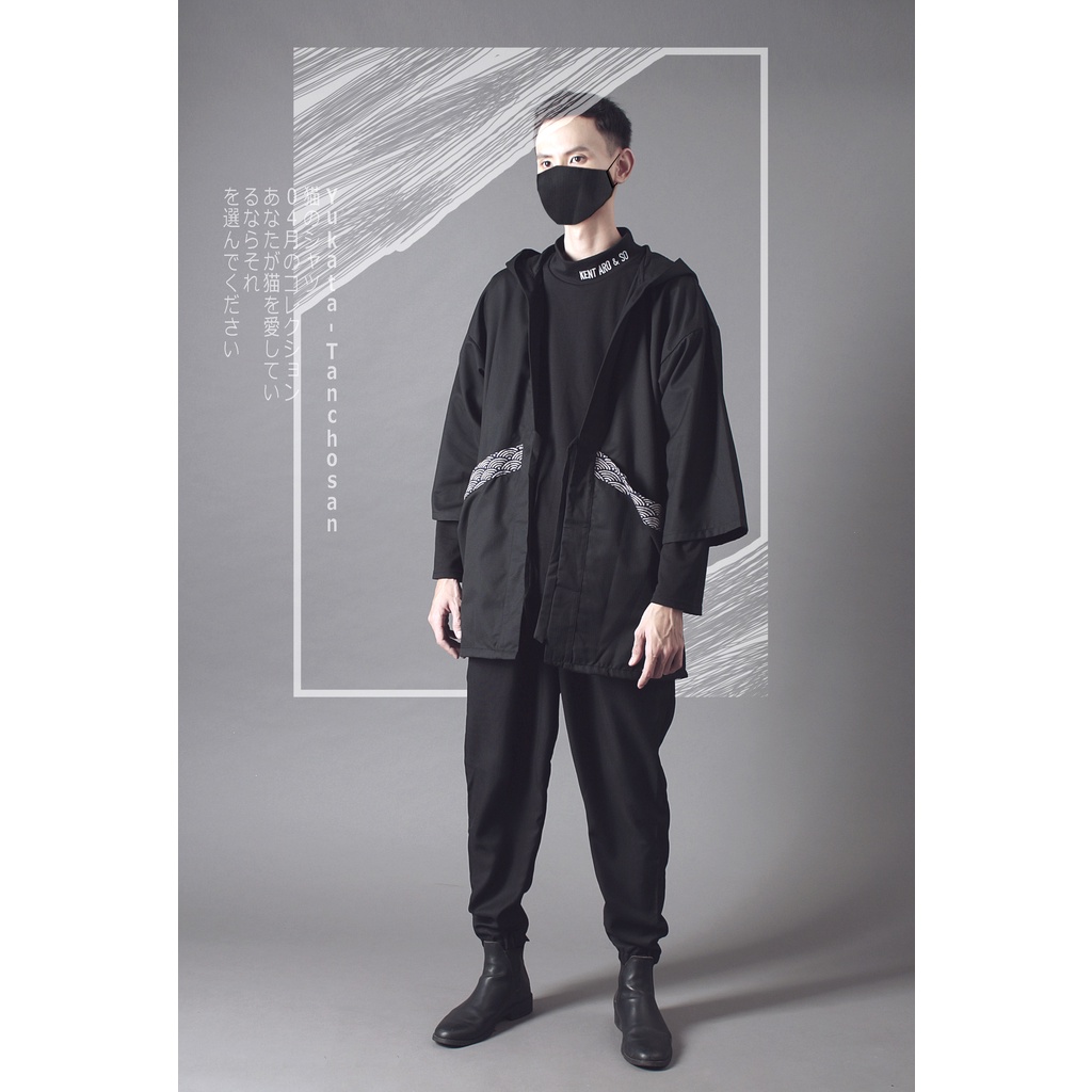 Áo Khoác Thêu Hạc - Haori TanchoKanna Hoodie