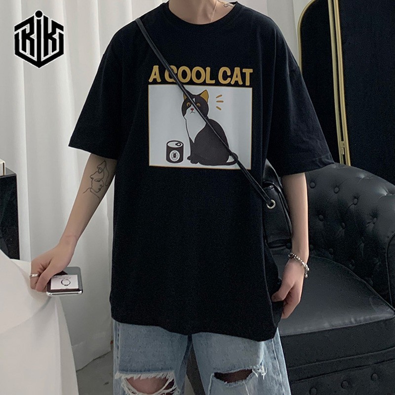Áo thun form rộng unisex ngắn tay nam nữ oversize ATL104 | BigBuy360 - bigbuy360.vn