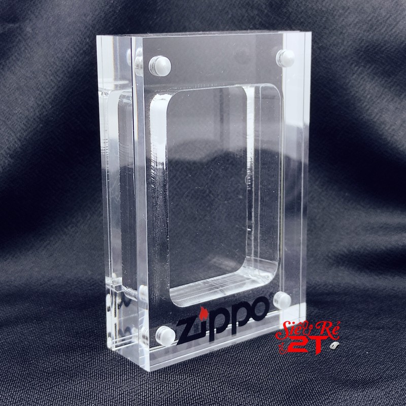 Hộp Zippo Mica Cao Cấp Hít Nam Châm Dùng Trưng Bày Bảo Quản Zippo