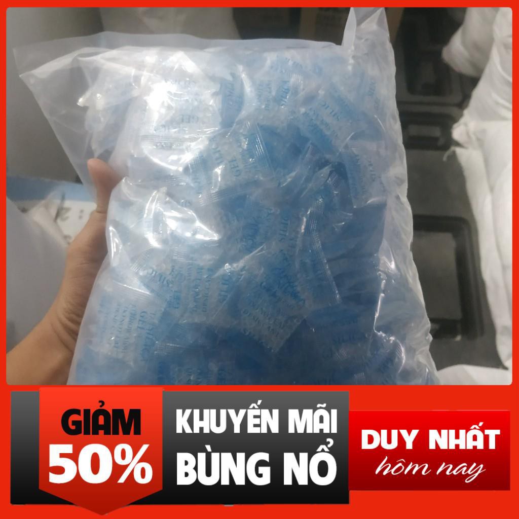 [Hot] Gói Hút Ẩm Silicagel 2kg loại túi 1/2/3/4/5/10/20/50/100gr/200/500/1000g - Hạt chống ẩm Lê Sang