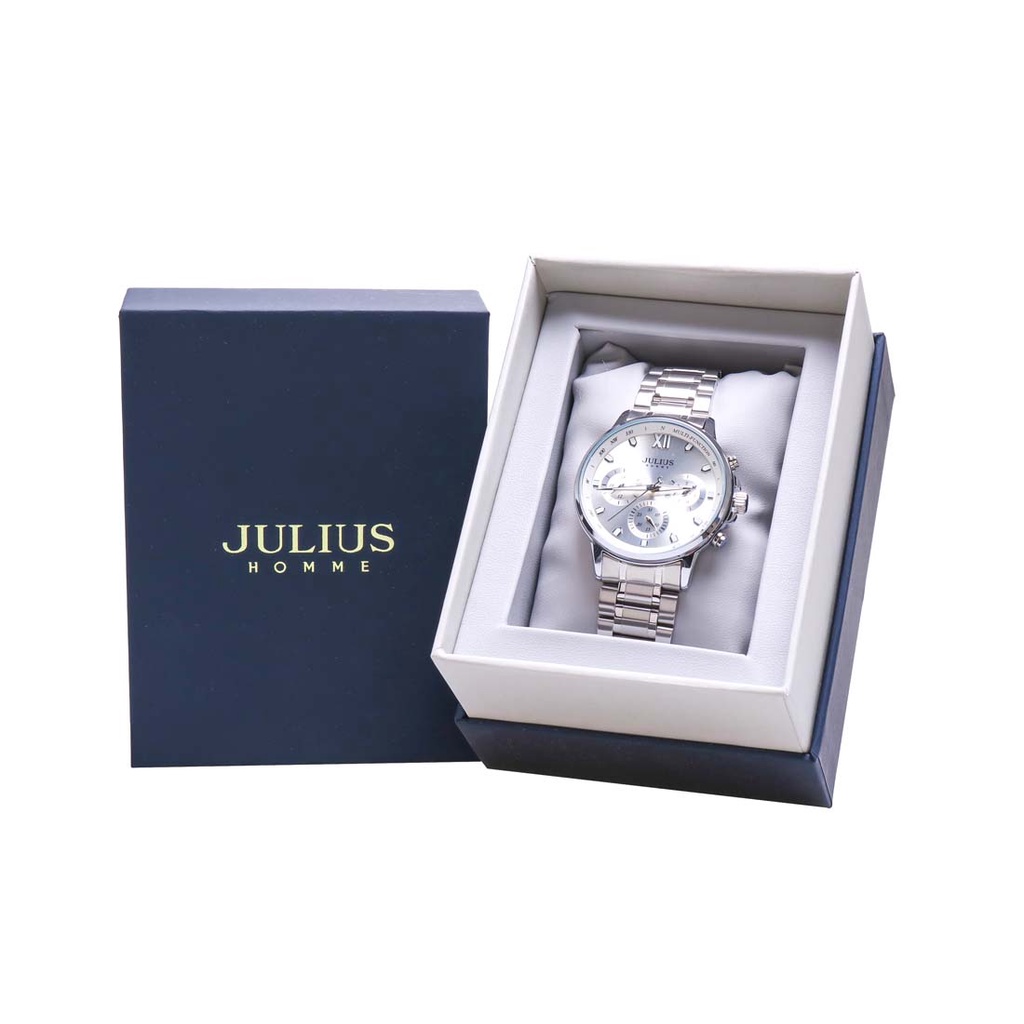 Jullius Official | Đồng hồ nam Julius JAH-113 dây thép