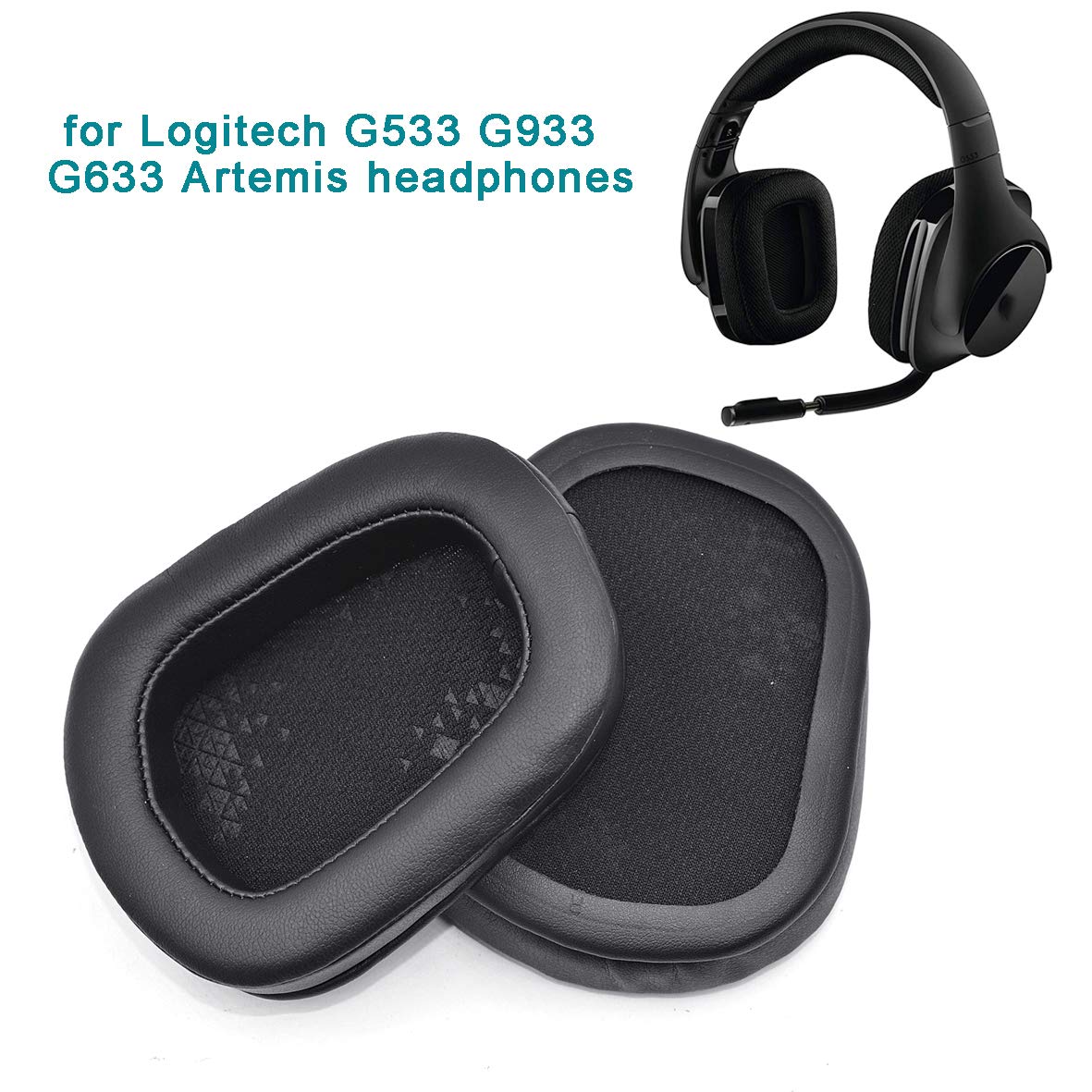 Đệm Mút Tai Nghe Trùm Đầu Logitech G633 G933 G533