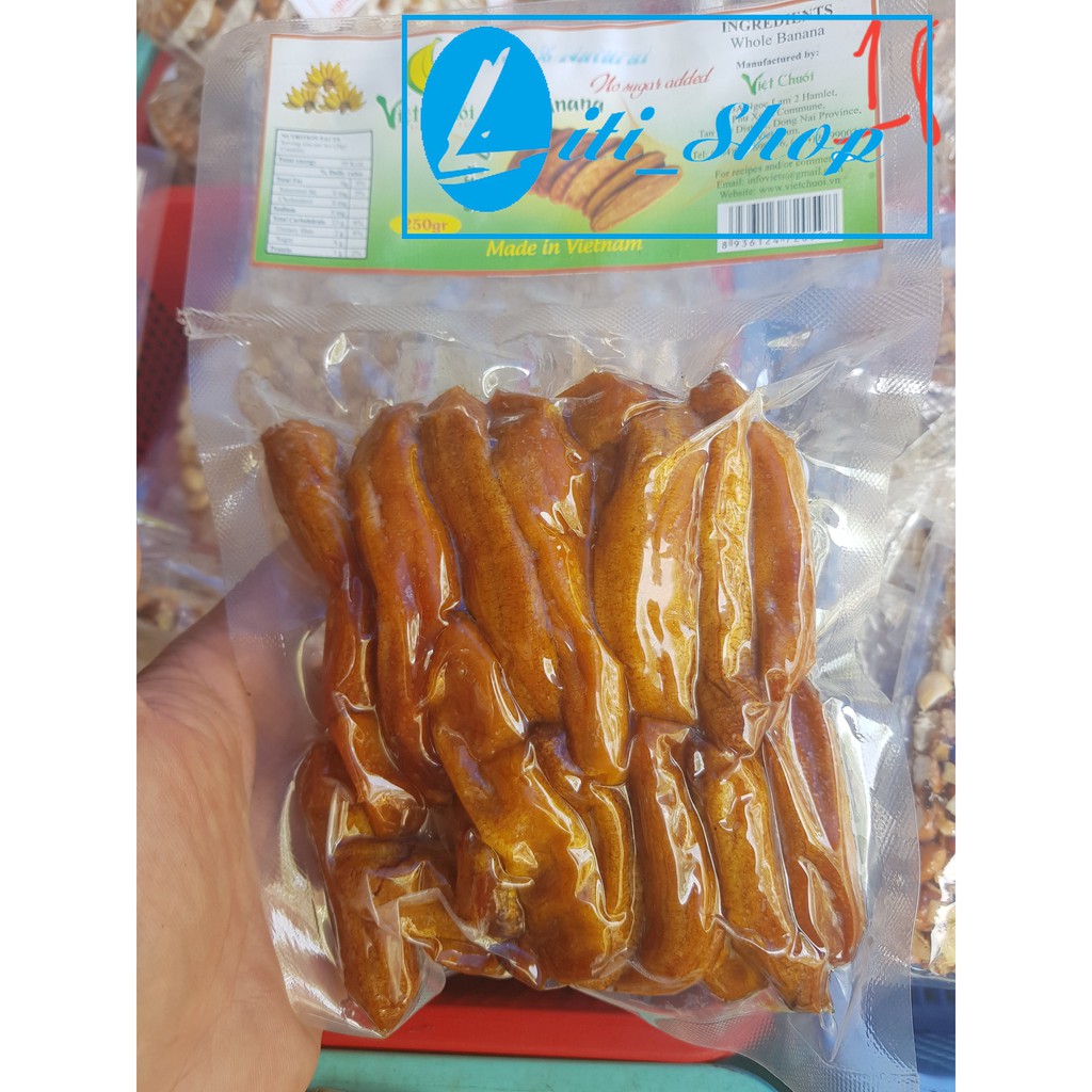 Chuối sấy dẻo 250gr