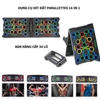 [NÂNG CẤP 2021] Dụng cụ Hít Đất Chống Đẩy Đa Năng Cho Tập Gym Tại Nhà, Tập Cơ Ngực Vai