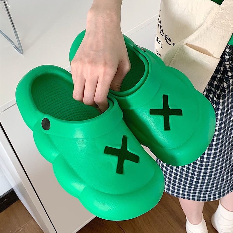 Dép sục cross chữ x dép đi chơi đi trong nhà