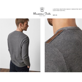 Sweater Massimo Dutti thanh lịch cổ điển