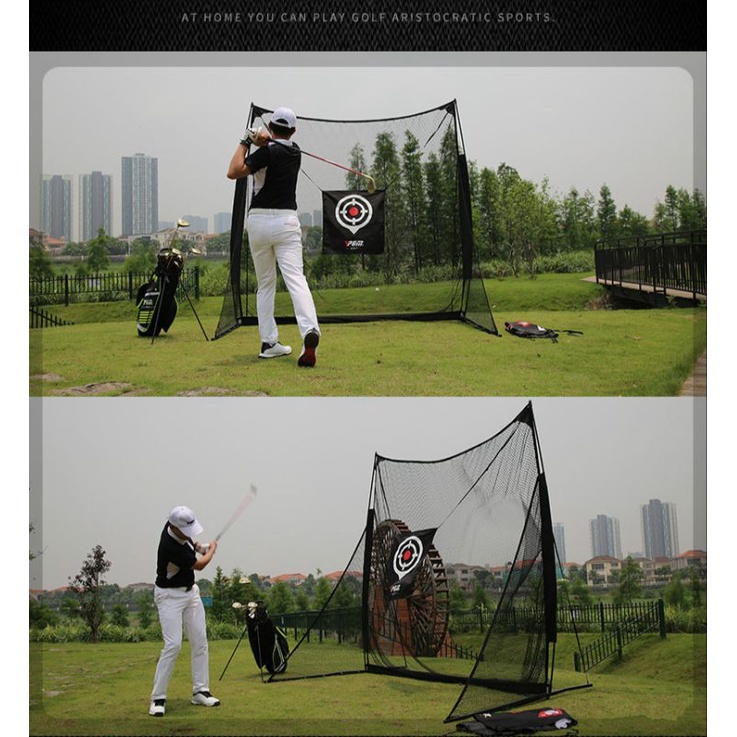 LƯỚI TẬP SWING GOLF 2.5M*2.5M - PGM PRACTICE NET