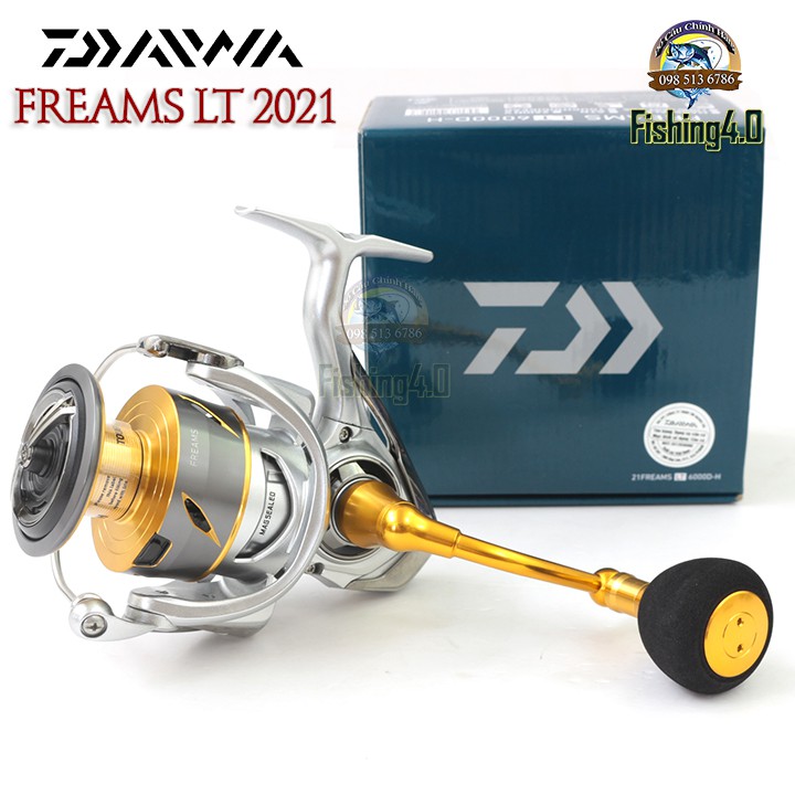 Máy Câu Daiwa FREAMS LT - New 2021 - Made in Viet Nam - Chống Thấm - Mượt Mà