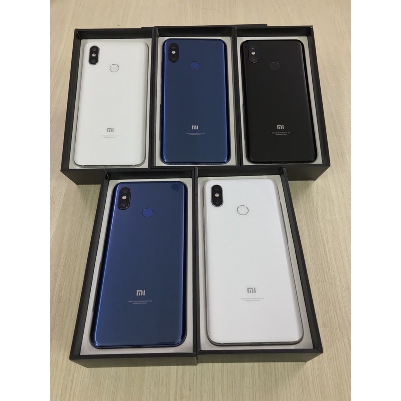 Điện thoại xiaomi mi 8 snap 845 6gb 64gb 2 sim màn khủng 6.21 inch