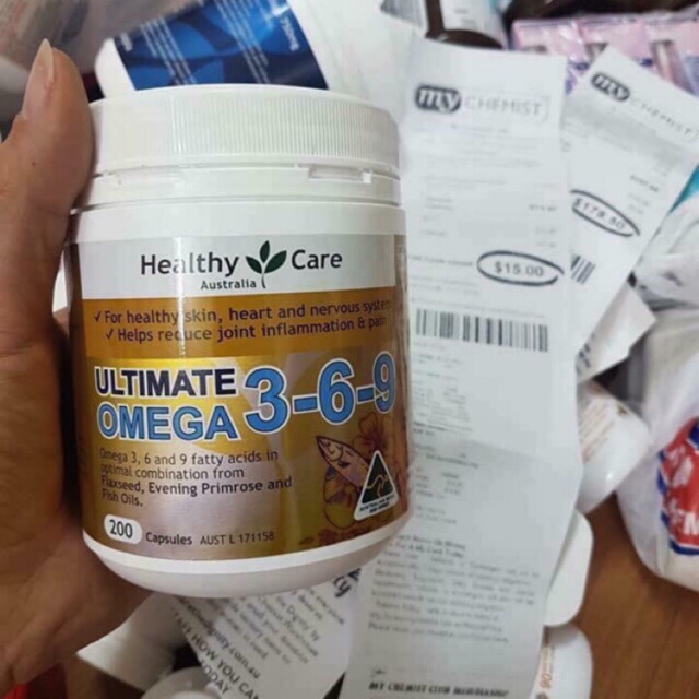 Omega 3-6-9 Heathy Care Úc