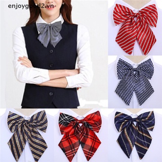 Nơ Lụa Kẻ Sọc Thời Trang Xinh Xắn Cho Nữ