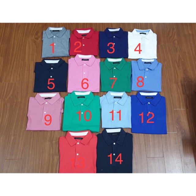 Áo Polo Cortefiel xuất dư 38-80kg