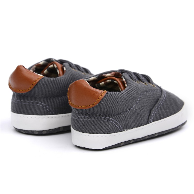 Giày cotton tập đi mềm mại cho bé