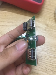 Mạch Sạc Dự Phòng Xanh 2A Mẫu 2