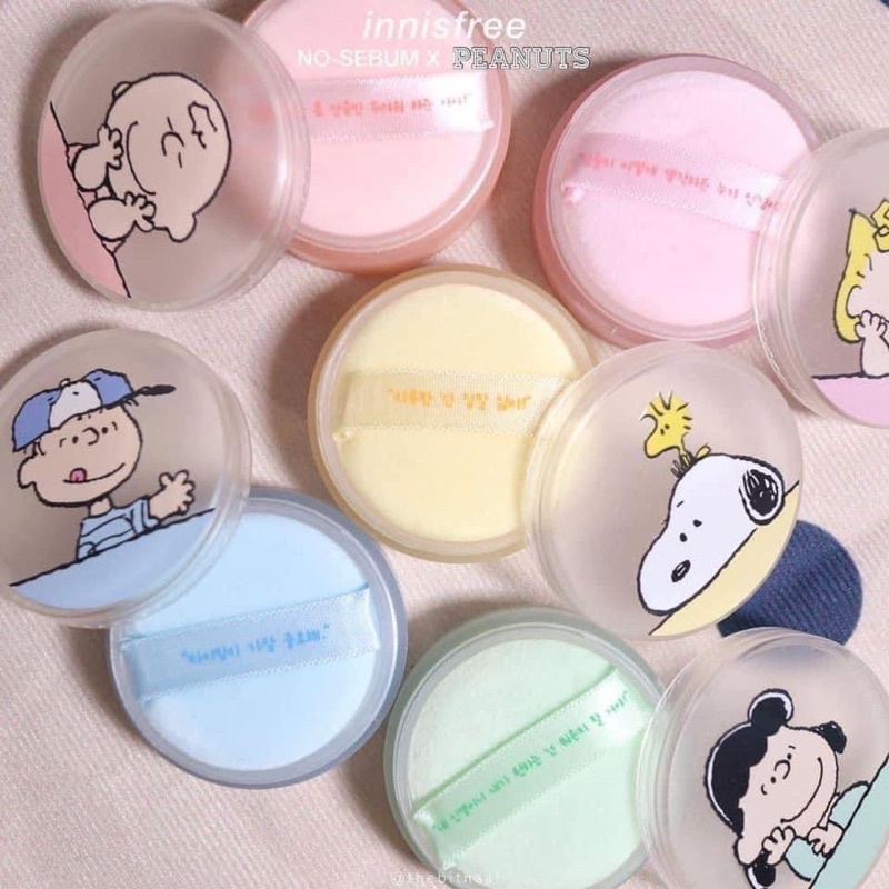 PHẤN PHỦ INNISFREE NO SEBUM X PEANUTS LIMITED