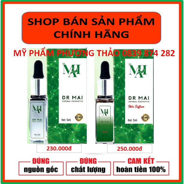 [CHÍNH HÃNG] Dr Mai, thảo dược ngừa mụn, lựa chọn hoàn hảo cho làn da mụn