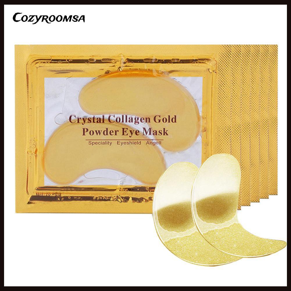 (Hàng Mới Về) Set 2 Mặt Nạ Mắt Collagen Vàng Loại Bỏ Quầng Thâm Hiệu Quả