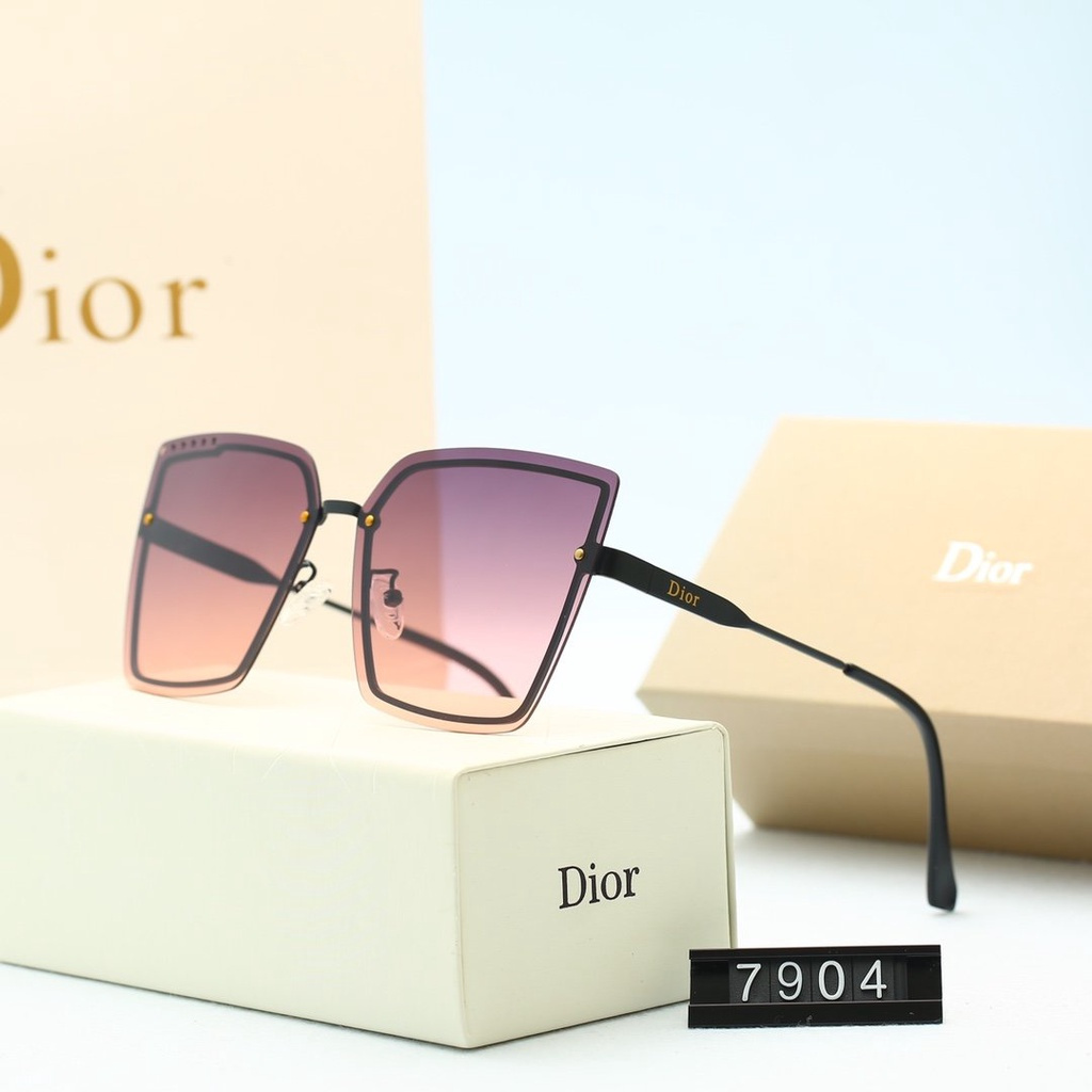 Dior_ Kính râm hàng hiệu dành cho nam và nữ Polarized chính hãng (Có hộp và hộp đựng kính)