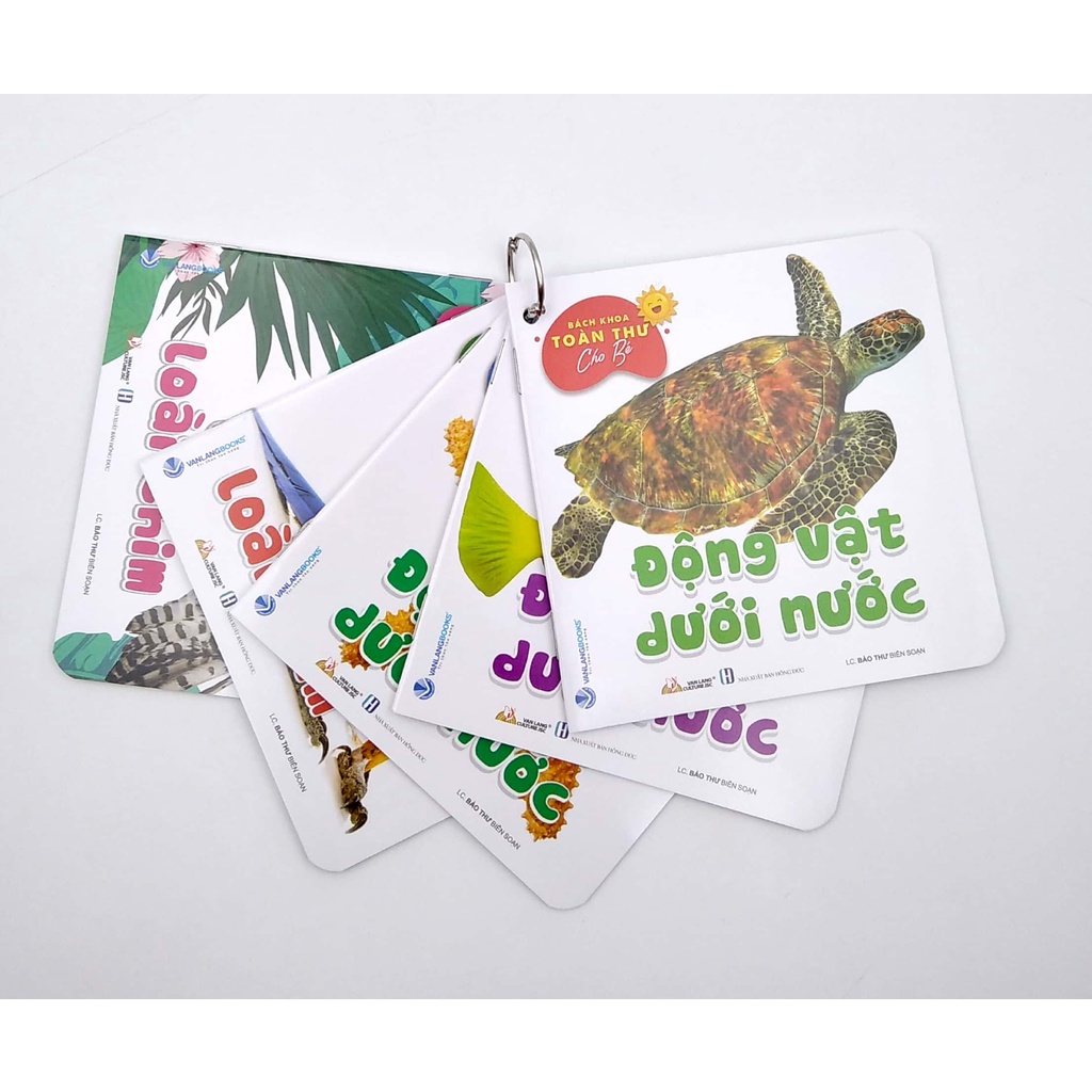 Sách Bộ Bách Khoa Toàn Thư Cho Bé - Động Vật Dưới Nước