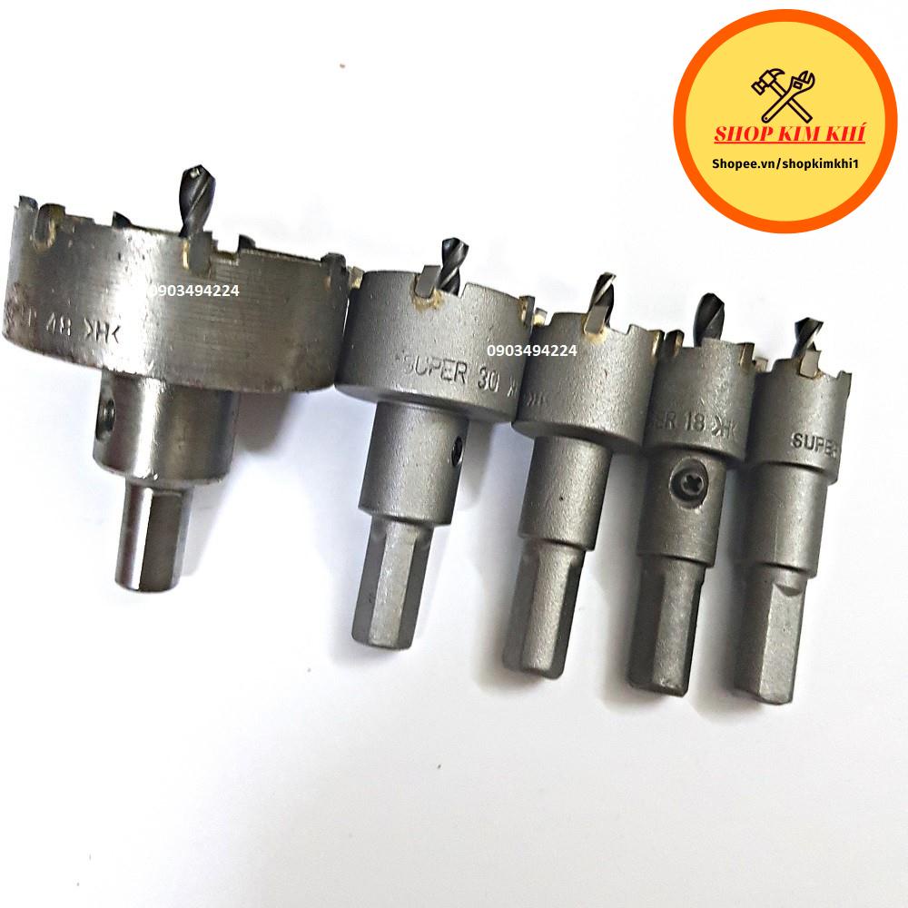 Đầu Mũi khoan khoét lỗ sắt khoan lỗ tròn phi 16 -18- 22- 53mm nhiều loại