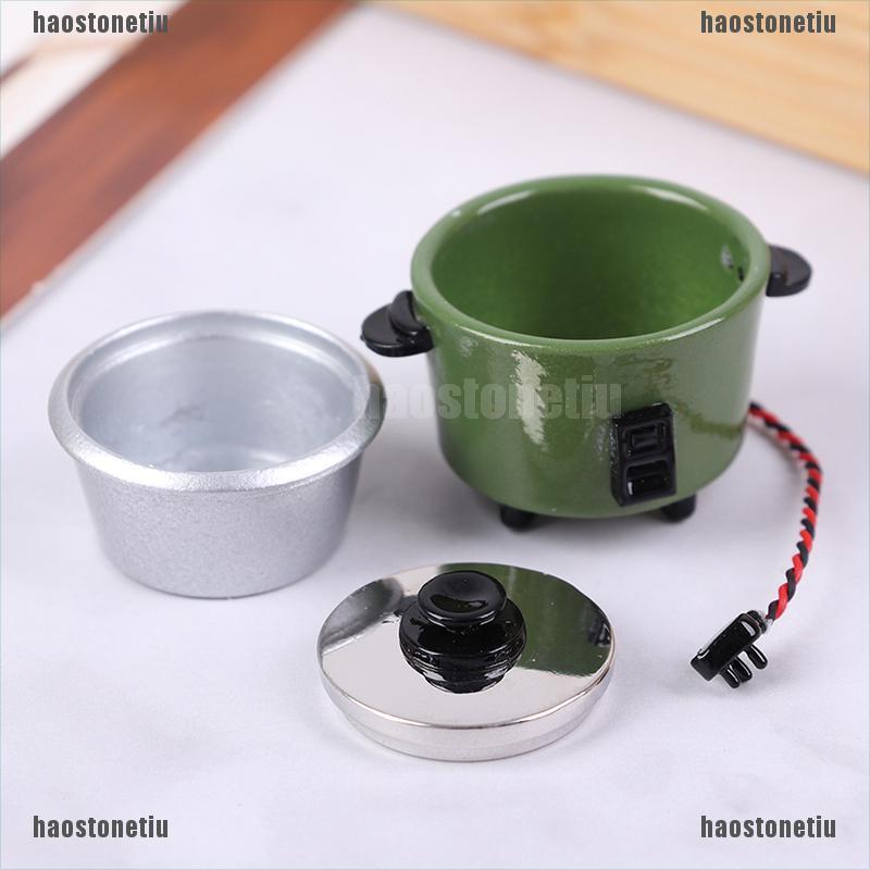 1 Mô Hình Nồi Cơm Trang Trí Nhà Búp Bê Tỉ Lệ 1: 12