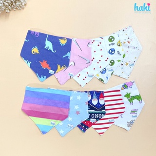 Yếm tam giác cho bé Haki chất liệu 100% cotton YEM01