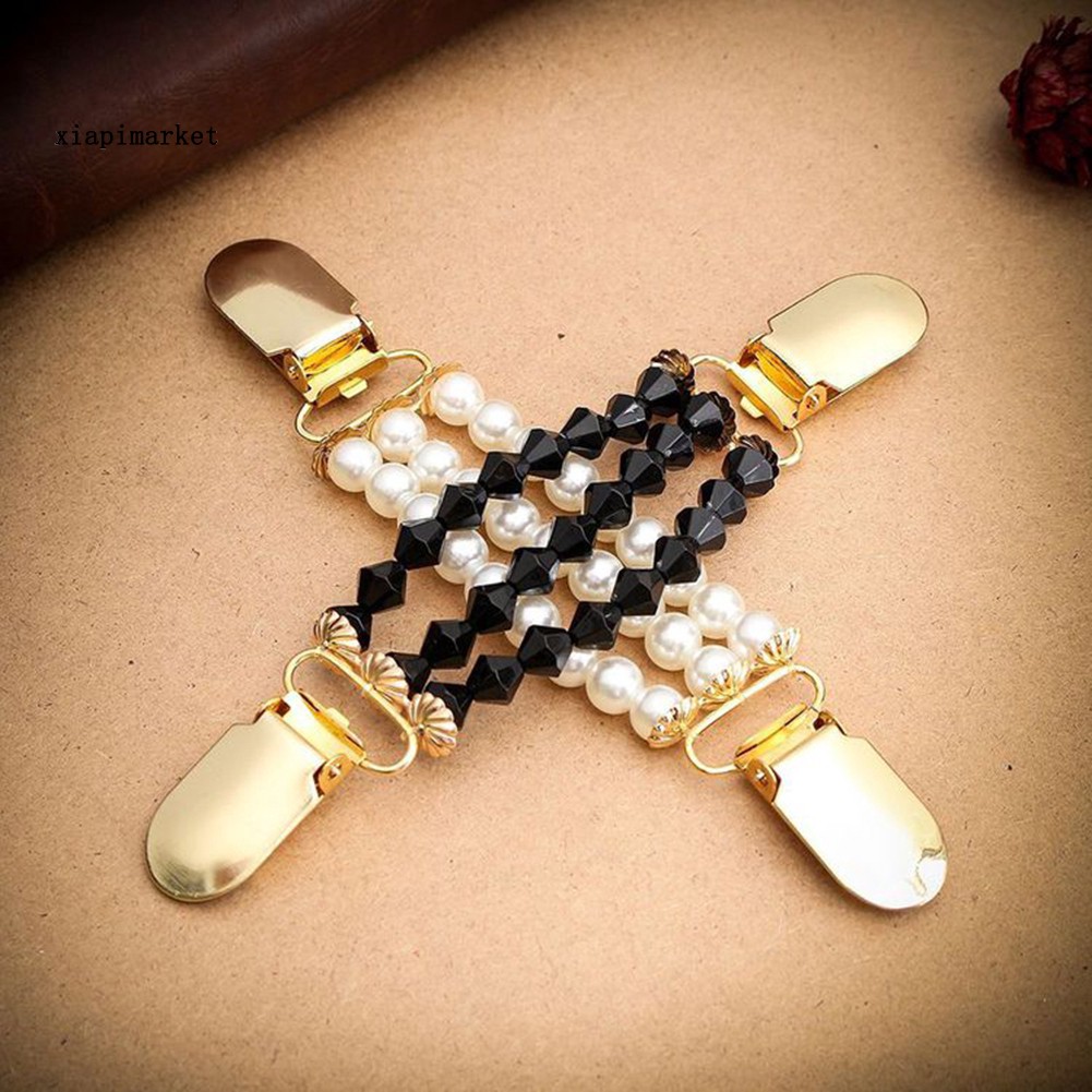 Phụ Kiện Chuyên Dụng Dành Cho XP XP ❤ Kẹp Cài Áo Đính Ngọc Trai Nhân Tạo Thời Trang