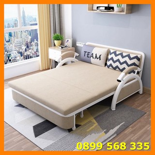 Giường Gấp Gọn Thông Minh thành ghế Sofa, Sofa Giường Đa Năng Nệm Cao Su