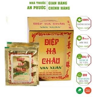 ✅[ Chính Hãng] Trà Diệp Hạ Châu Vạn Xuân Mát Gan Giải Độc(20 Gói)