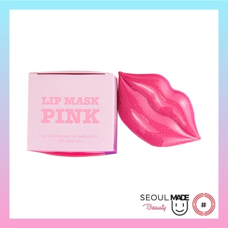 Mặt Nạ Môi KOCOSTAR LIP MASK PINK (hộp 20 miếng)_Mỹ phẩm Hàn Quốc chính hãng