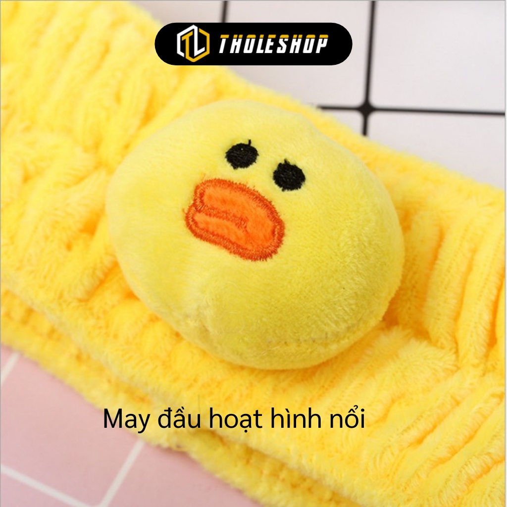 Băng Đô Rửa Mặt - Băng Đô Cài Tóc Hình Thú Phong Cách Hàn Quốc Unisex Trang Điểm 8548