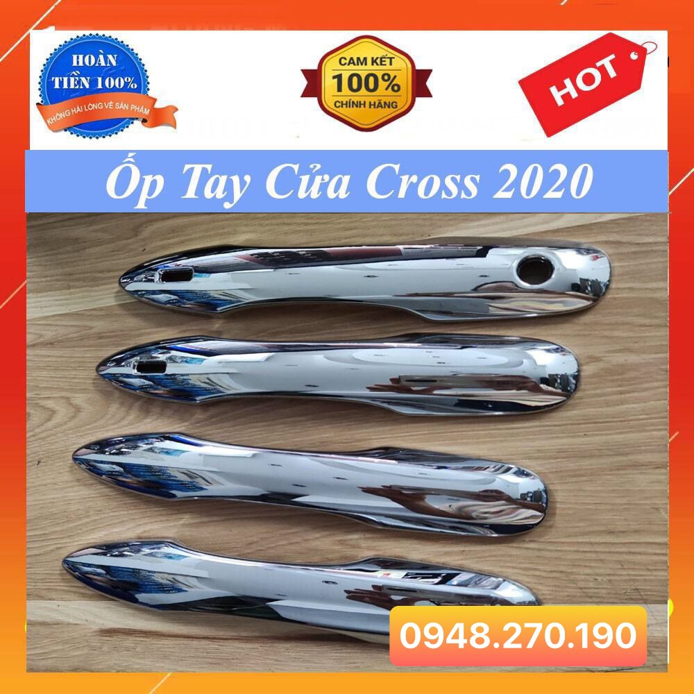 Ốp Tay Hõm Cửa Xe Corolla Cross 2020 Mạ Crom*HOT*