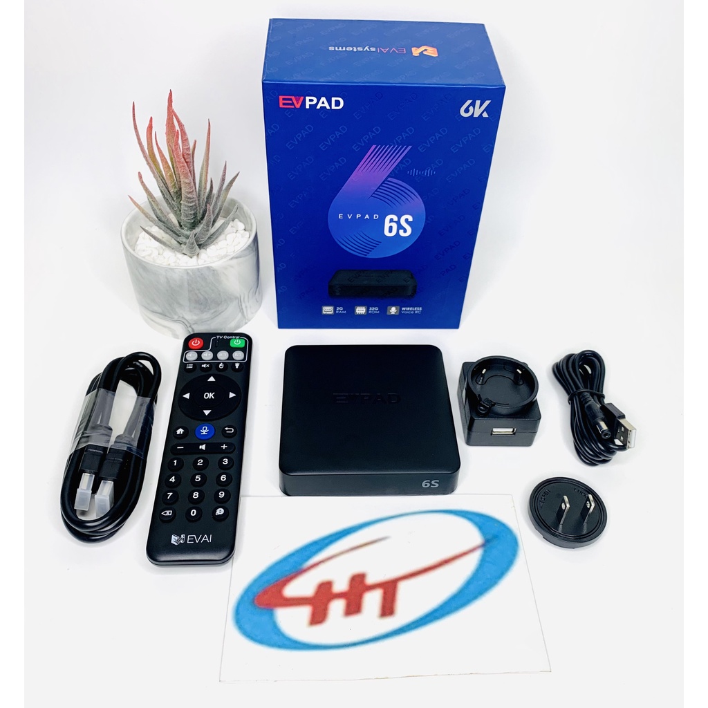 Tv Box Thông Minh Evpad 6S Mới Nhất 2021 Xem Thể Thao, Truyền Hình Quốc Tế Miễn Phí 1000 Kênh