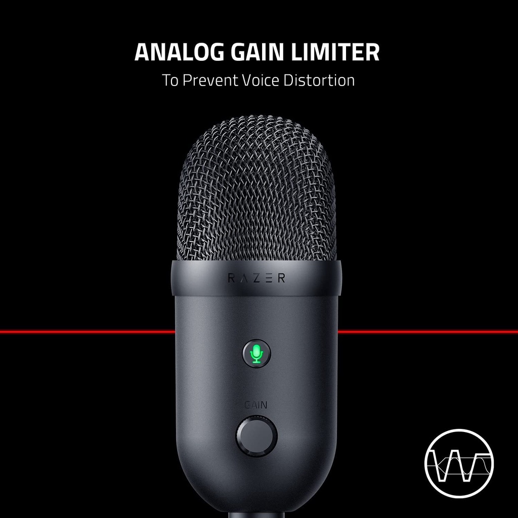 Thiết bị thu âm Razer Seiren V2 X-USB Microphone for Streamers