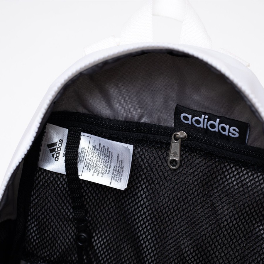 Balo Mini Adidas B194 Linear Mini Backpack White CM5561 Full Tag Code