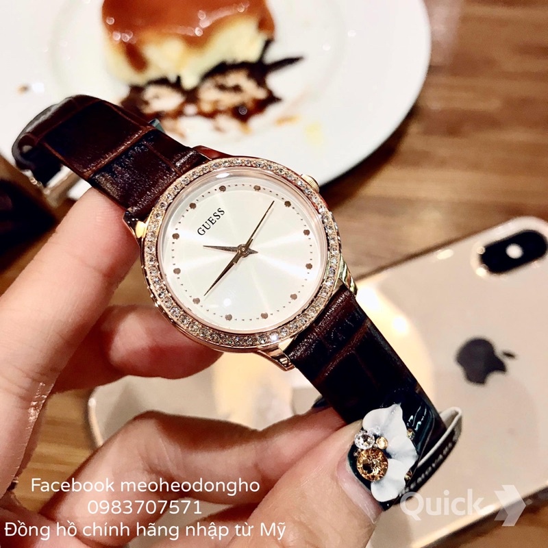 ĐỒNG HỒ NỮ GUESS CASUAL BROWN CUFF