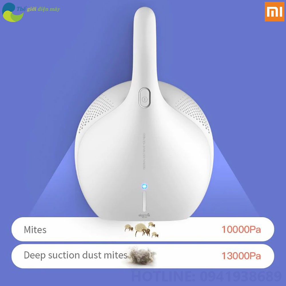 [Bản quốc tế] Máy hút bụi diệt khuẩn UV Xiaomi Deerma CM800 cho giường, nệm, gối, chăn, sofa...