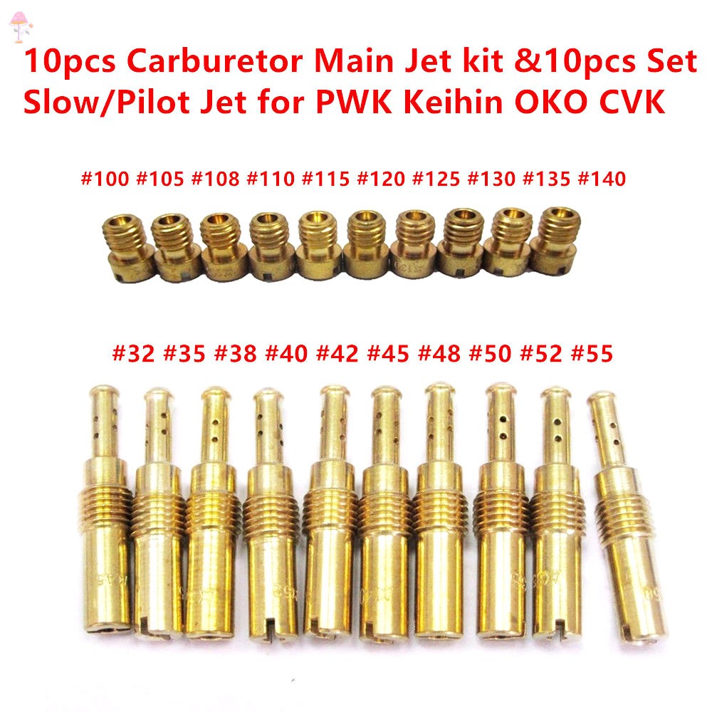 Bộ 20 chế hòa khí cho PWK Keihin OKO CVK